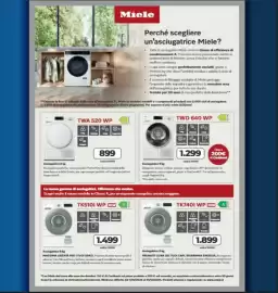 Volantino Elettrosintesi Pagina 27: TWA 520 WP €899,00, Asciugatrice 9 kg €1,50