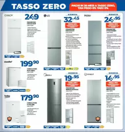 Volantino Elettrosintesi Pagina 3: Frigorifero Indesit €299,00, Frigorifero Candy €249,00