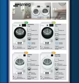 Volantino Elettrosintesi Pagina 33: Washing machine DNP09SEC €549,00, Washing machine DNP08SEB €649,00