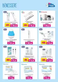 Volantino Universo Bimbo Pagina 17: Chicco Ricambi Aspiratore Nasale PhysioClean €4,99, Aerosol a pistone Bimboneb €89,99