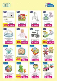 Volantino Universo Bimbo Pagina 29: Chicco Maxi Tappeto 2 in 1 €39,99, Radio Melodie dei Sogni Clementoni €19,99
