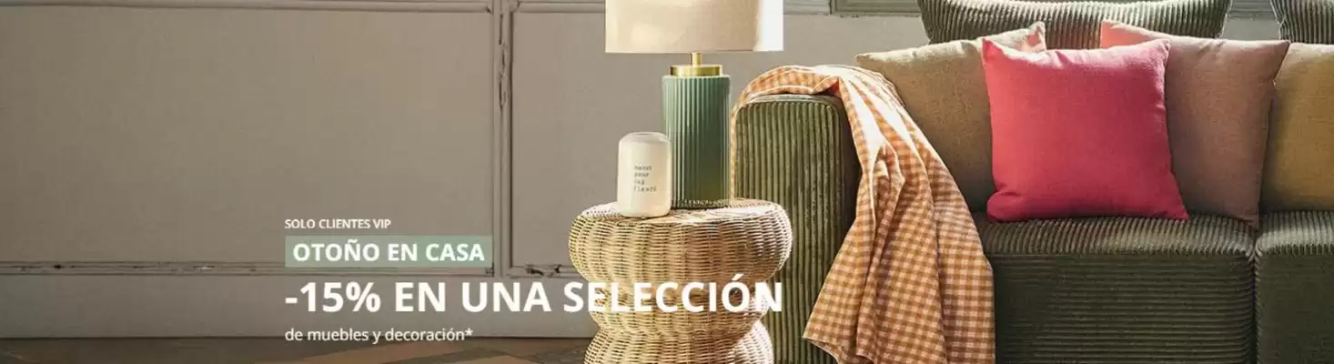 Maisons du Monde (válido hasta el 15-10)