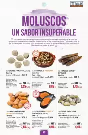 Folleto Abordo Página 13: Tellina limpia extra €4,45, Ideal - almeja fina €2,25