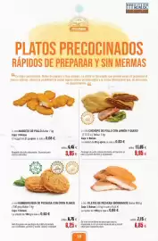 Folleto Abordo Página 19: Ideal - filetes de pechuga empanados €6,85, Corn - hamburguesa de pechuga con flakes €6,25