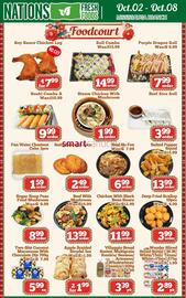 Nations Fresh Foods flyer week 40 Page 4: Chicken With Black Bean Sauce €11,99, Apple Braided Strudel €1,99