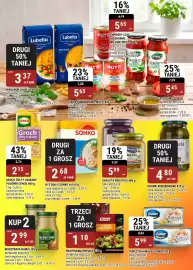 Bi1 gazetka Strona 15: Tuńczyk Kawalki Lisner €5,99, Musztarda Kamis Delikatesowa €2,99