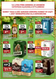Bi1 gazetka Strona 20: Piwo Birra Moretti €4,95, Piwo Lech Premium lub Free Lager €15,92