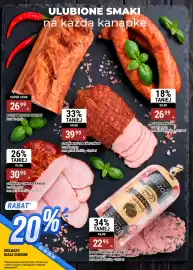 Bi1 gazetka Strona 6: ULUBIONE SMAKI na każdą kanapkę SUPER CENA 2699,9 kg BOCZEKWĘDZONY PARZONY Dział Tradycja 33% TANIEJ