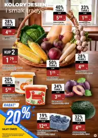 Bi1 gazetka Strona 8: KOLORY JESIENI i smak tradycj 28% TANIEJ 6,99 4.99 szt. KAPUSTA WŁOSKA cena przed obniżką-6,99 zł 40%