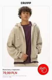 Cropp gazetka tydzień 40 Strona 10: Bluza boxy z kapturem Cropp €79,99
