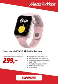 Media Markt gazetka tydzień 40 Strona 8: Smartwatch Kiano Alpha Kid różowy €299,00
