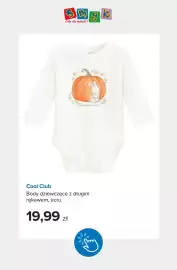 Smyk gazetka tydzień 40 Strona 3: Body dziewczęce z długim rękawem ecru Cool Club €19,99
