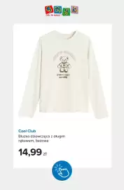 Smyk gazetka tydzień 40 Strona 5: Bluzka dziewczęca z długim rękawem beżowa Cool Club €14,99