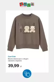Smyk gazetka tydzień 40 Strona 7: Bluzka dziewczęca z długim rękawem brązowa Cool Club €39,99