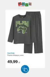 Smyk gazetka tydzień 40 Strona 9: Piżama chłopięca szara Cool Club €49,99