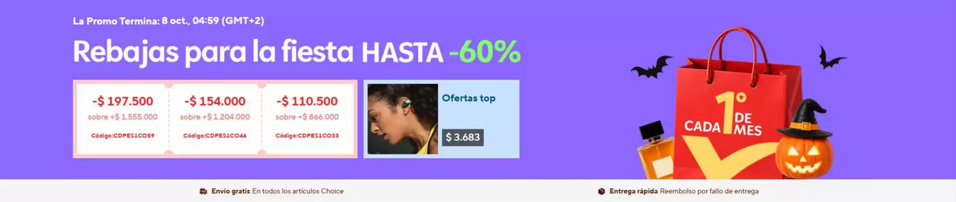 AliExpress (válido hasta 10-10)