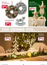 KiK Prospekt Seite 9: Deko-Rentier €4,99, Deko-Baum €7,99