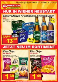 Wurstico Flugblatt Seite 3: Viva Chips €1,39, Viva Chips €1,49