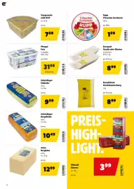 Eurogast Grissemann Flugblatt Seite 10: Mevgal Feta €31,98, Eurodiskont Hartkäsemischung €8,99