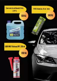 Auto Kelly leták Strana 3: Zimní směs do ostřikovačů (-20°C) €139,00, Petec tekutý kov, - blistr €349,00