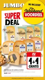 Jumbo folder week 41 Pagina 1: Alle Wapenaer 48+ plakken of stukken €4,30