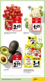 Jumbo folder week 41 Pagina 11: Snackgroente tomaatjes €2,49, Bloemkool €1,49