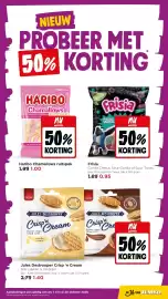 Jumbo folder week 41 Pagina 32: Jules Destrooper Crisp 'n Cream €1,40, Haribo Chamallows ruitspek €1,00