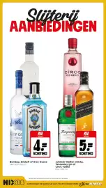 Jumbo folder week 41 Pagina 47: Johnnie Walker Whisky, Tanqueray Gin of Ciroc Vodka, Bombay, Eristoff of Grey Goose
