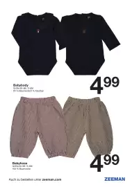 Zeeman Prospekt woche 40 Seite 9: Babybody €4,99, Babyhose €4,99