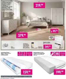 Möbel Boss Prospekt Seite 16: Kunstleder-Matratze Aero Star €199,99, Galaxy Matratze €159,99