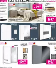 Möbel Boss Prospekt Seite 2: Schwebetürenschrank Easy Plus €699,99, Drehtürenkombischrank Landsberg €449,99