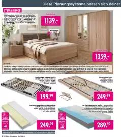 Möbel Boss Prospekt Seite 20: Gel-/Kaltschaum-Matratze Twinflex €289,99, Federholzrahmen Pamplona €199,99