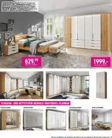 Möbel Boss Prospekt Seite 23: Futonbett €629,99, Funktionsdrehtürenschrank €1.999,00