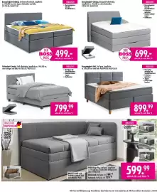 Möbel Boss Prospekt Seite 3: Boxspringbett Chicago €699,00, Boxspringbett Orlando €499,00