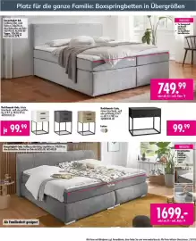 Möbel Boss Prospekt Seite 5: Boxspringbett Adi €749,99, Boxspringbett Cody €1.699,00