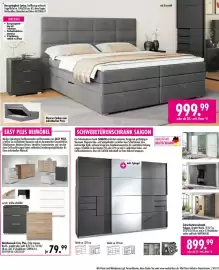 Möbel Boss Prospekt Seite 7: Boxspringbett Lorica €999,99, Schwebetürenschrank SAIGON €899,99