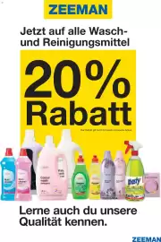 Zeeman Prospekt woche 40 Seite 13: Wasch- und Reinigungsmittel