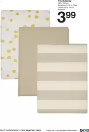 Zeeman Prospekt woche 40 Seite 6: Tischdecke €3,99