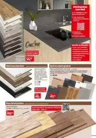 Bauhaus Prospekt Seite 12: Massivholzplatte €89,95, Mehrzweckplatte €48,00