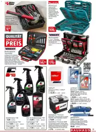 Bauhaus Prospekt Seite 33: Alpha Tools Haushalts-Werkzeug-Set 'ATHT' €9,95, Makita Werkzeugset €108,00