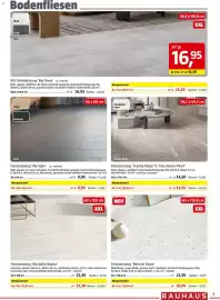 Bauhaus Prospekt Seite 5: Feinsteinzeug 'Marbella Bianco' €21,95, XXL Feinsteinzeug 'Big Show' €16,95