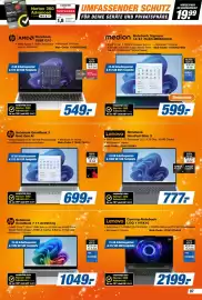 Expert Prospekt woche 40 Seite 7: Hp AMD Notebook 255R G10 €549,00, Lenovo Notebook IdeaPad Slim 3 €777,00