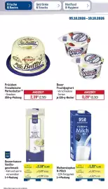 METRO Prospekt woche 41 Seite 15: Weihenstephan H-Milch €1,22, METRO Chef Dessertsauce Vanille-geschmack €2,19