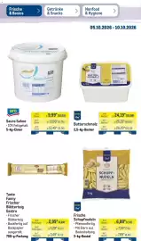 METRO Prospekt woche 41 Seite 16: METRO Chef Frische Schupfnudeln €6,89, Aro Saure Sahne €9,99