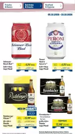 METRO Prospekt woche 41 Seite 28: Krombacher €12,99, Anheuser Busch Bud €0,79