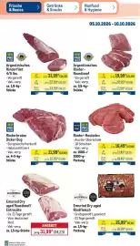 METRO Prospekt woche 41 Seite 3: METRO Chef PRO TRACE Rinder-Rouladen €16,49, PRO TRACE Rinderbraten Dicker Bug €11,99