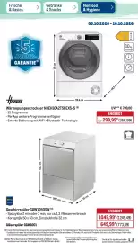 METRO Prospekt woche 41 Seite 39: Geschirrspüler GDW1050SW €649,99