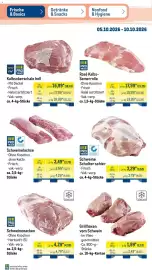 METRO Prospekt woche 41 Seite 4: Schweine Schulter schier €3,29, Schweinelachse €3,49