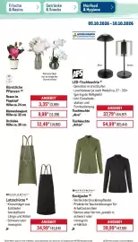 METRO Prospekt woche 41 Seite 45: KARLOWSKY Latzschürze €34,99, KARLOWSKY Kochjacke €39,99