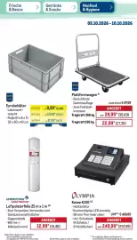 METRO Prospekt woche 41 Seite 46: LIEBENSTEINER SMARTBOXPRO Luftpolsterfolie €12,99, METRO PROFESSIONAL Plattformwagen €22,99